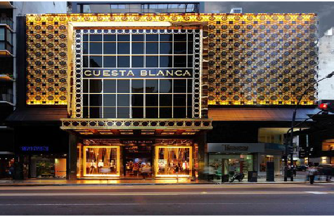 黄陵门头设计与商业空间的纽带。