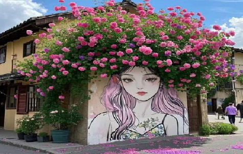 黄陵怎么设计网红打卡墙绘