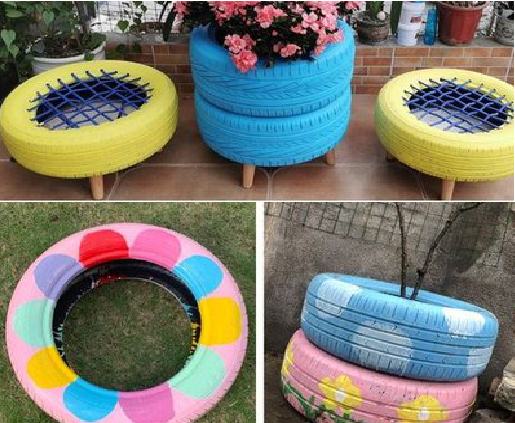 黄陵墙体彩绘-变废为宝