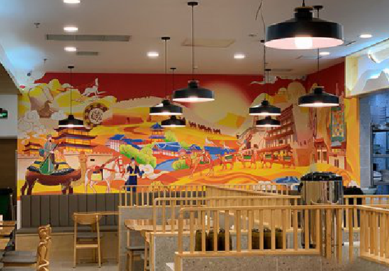 黄陵商业空间彩绘介绍。