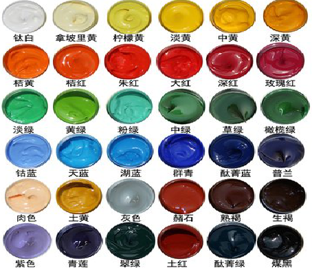 黄陵墙绘颜色的选择有讲究。