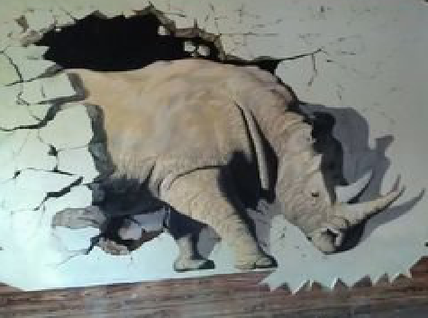 黄陵在墙绘中，如何绘制3D效果？