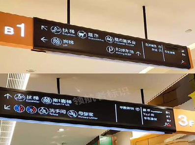 黄陵如何通过商场标识牌引导客流分布？